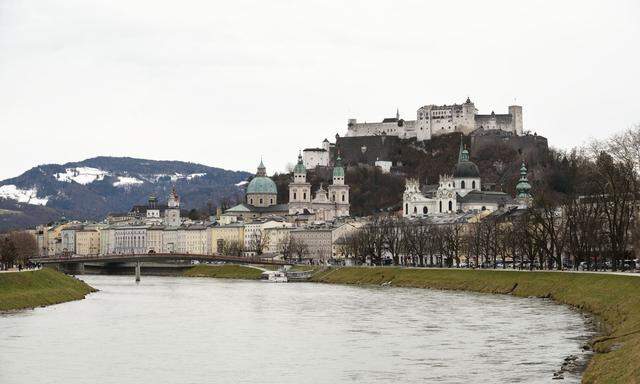 Blick auf die Stadt Salzburg 