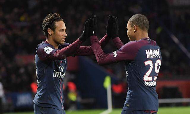 400-Millionen-Sturm von PSG: Neymar und Kylian Mbappé