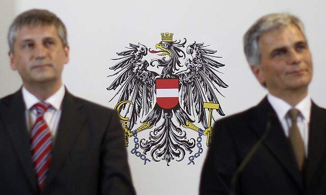 Michael Spindelegger, Werner Faymann 