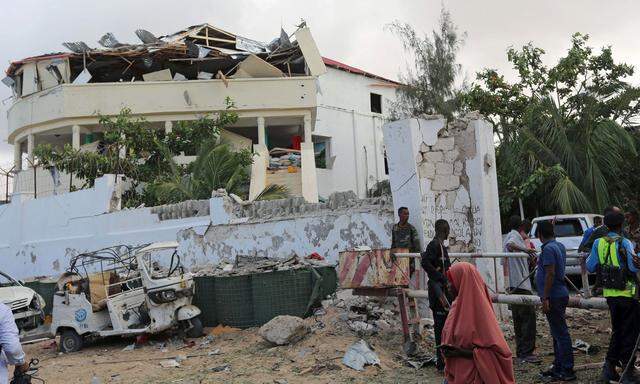 Anschlag auf Restaurants in Mogadischu