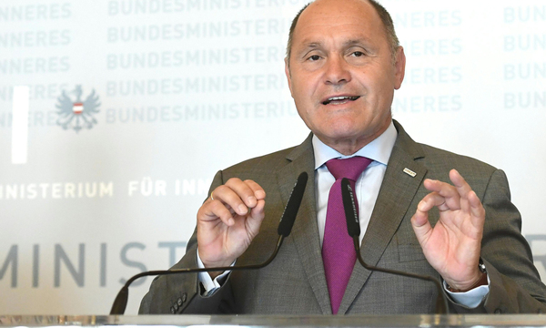 Innenminister Wolfgang Sobotka.
