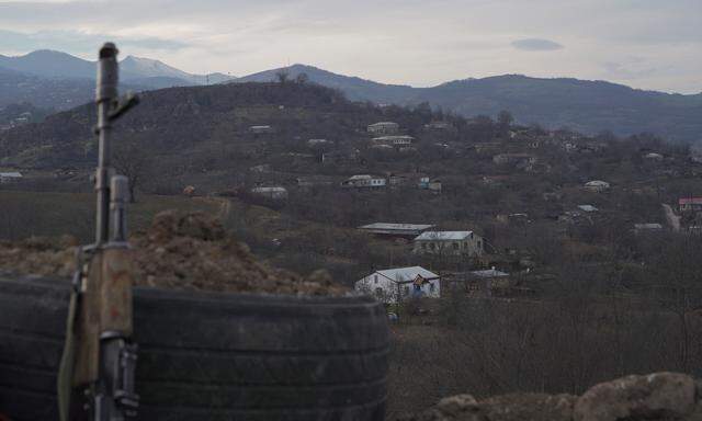 Archivbild: Blick auf das Dorf Taghavard in Berg-Karabach.