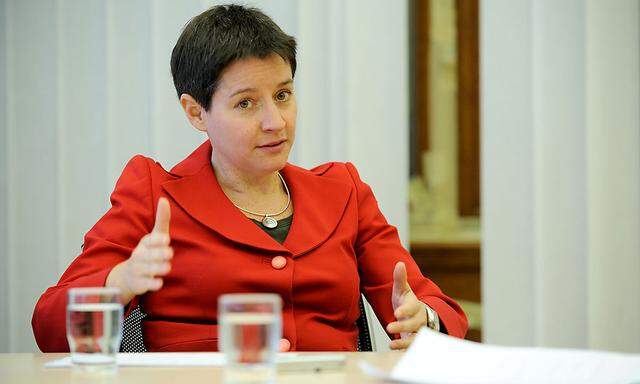 Gesundheitsstadträtin Sonja Wehsely (SPÖ) 