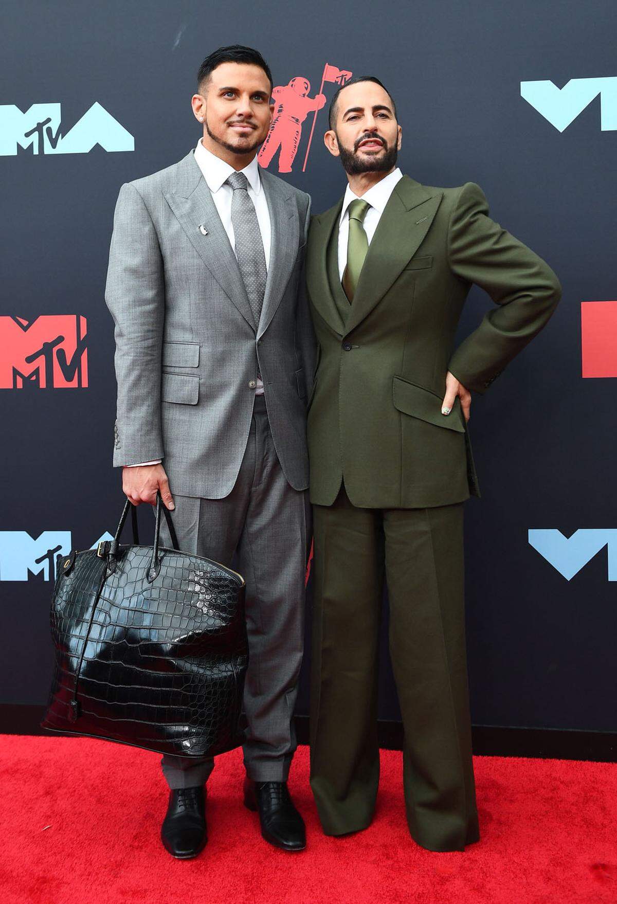 Designer Marc Jacobs (rechts) wurde mit dem MTV Fashion Trailblazer Award ausgezeichnet, der zum ersten Mal vergeben wurde.