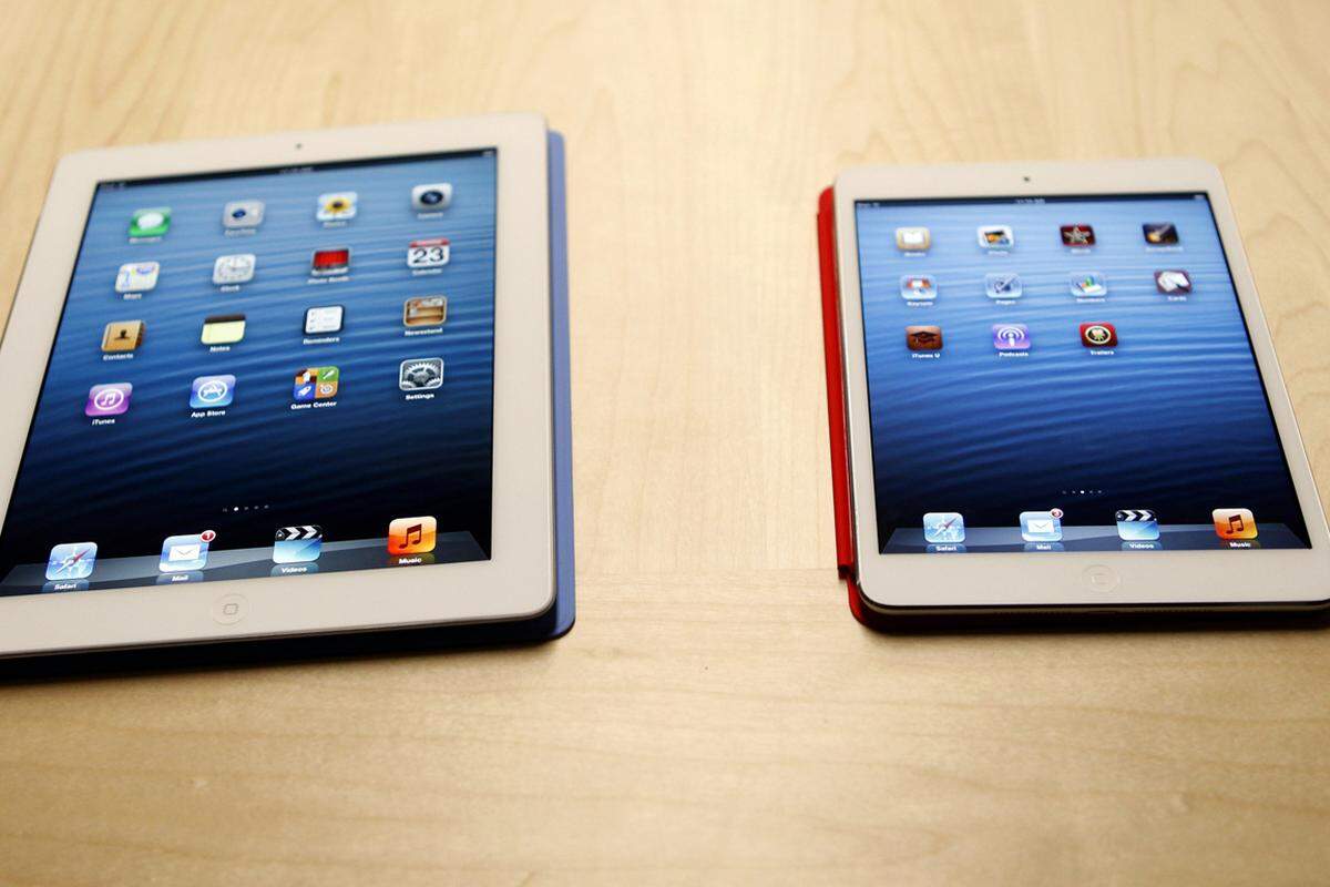 Leistungstechnisch orientiert sich das neue Tablet am iPad 2. Ein A5-Prozessor mit zwei Rechenkernen arbeitet im Inneren, der später auch im iPhone 4S genutzt wurde. Apple stellt letzteres immer noch her, wodurch auch noch genug Chip-Produktionskapazitäten bestehen.
