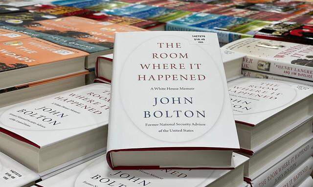 Das Buch des Anstoßes: John Boltons Erzählungen aus seiner kurzen Zeit als Berater im Weißen Haus.