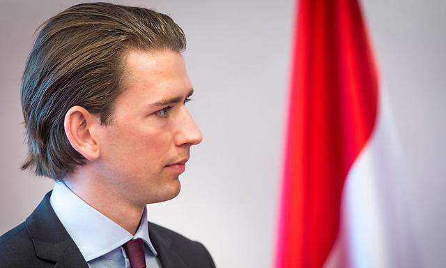 Außenminister Kurz: 