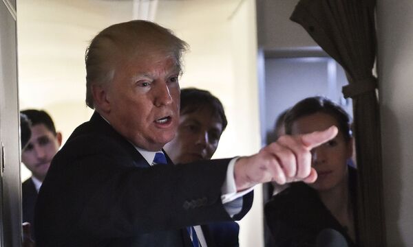 Donald Trump droht Russland auf Twitter.