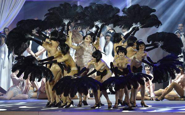 Die Abschlussrevue eines gelungenen Life Ball 2017.