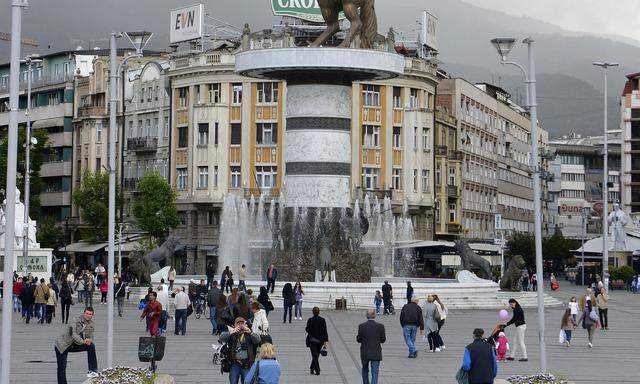 Ob Skopje eines Tages Hauptstadt eines EU-Mitgliedslandes wird, ist fraglich.