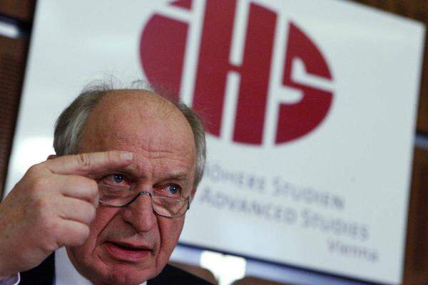 Ein "Auseinanderbrechen" der Eurozone hält IHS-Chef Bernhard Felderer für sehr unwahrscheinlich.