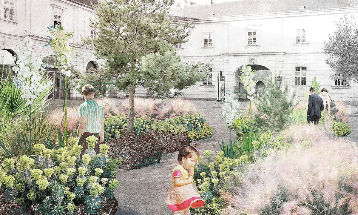 Begrünung: Wiener Museumsquartier wird zum Dschungel – DiePresse.com