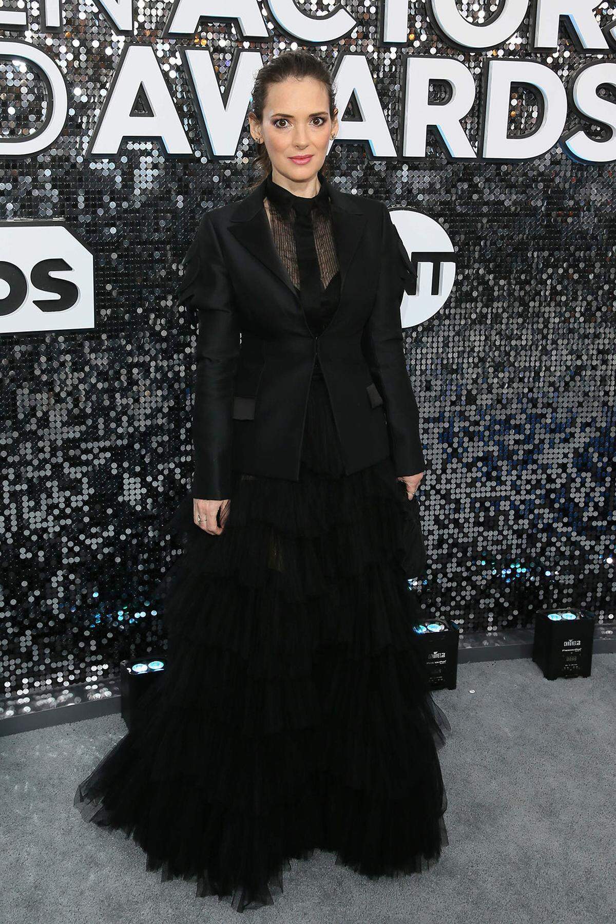 Winona Ryder in Dior Couture.