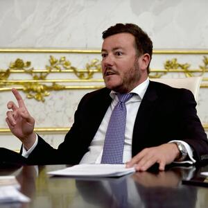 Der Tiroler Immobilienhändler René Benko auf einem Archivbild.