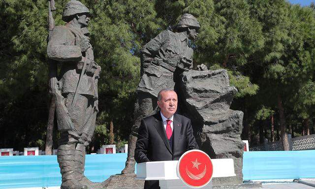 Der türkische Präsident Recep Tayyip Erdogan zeigte das Video von Christchurch bei Wahlkampfveranstaltungen.