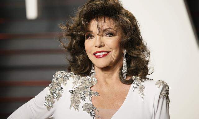 Scharfzüngig: Joan Collins mischt sich in die heikle Debatte über #MeToo ein.