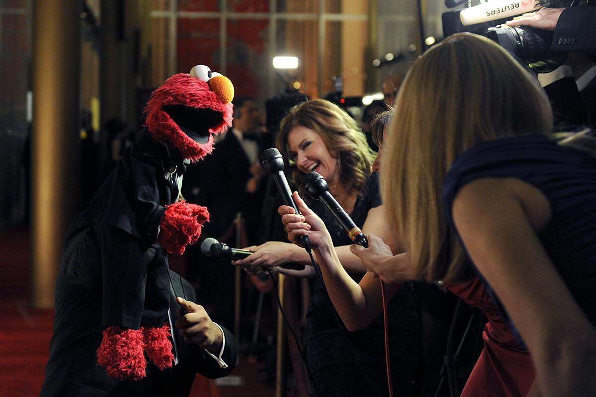 Die Gala im Kennedy Center wartet stets mit einer Gästeliste erster Güte auf. Dieses Mal ließ sich sogar Elmo von der Sesamstraße zu ein paar Interviews hinreißen.