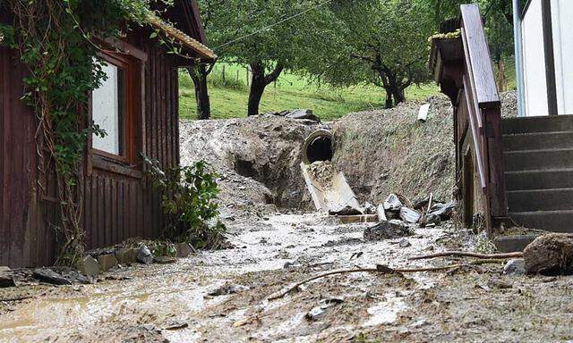  Unwetterschäden in der Stanz