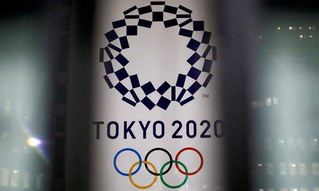 Olympische Ringe und Logo