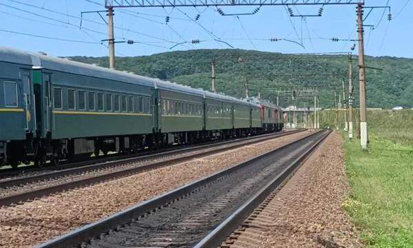 Auch Nordkoreas Machthaber Kim Jong-un verreist per Zug.
