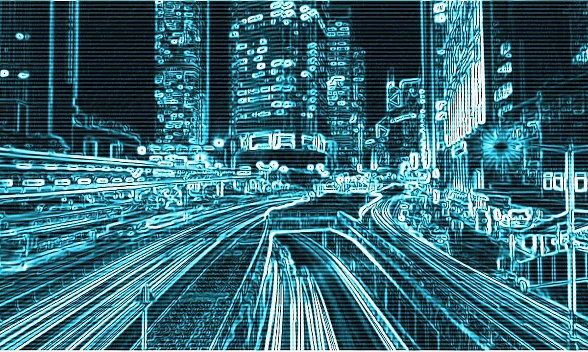 Städteplanung Smart City Architekt: entwirft vollvernetzte intelligente Städte und Verkehrskonzepte.