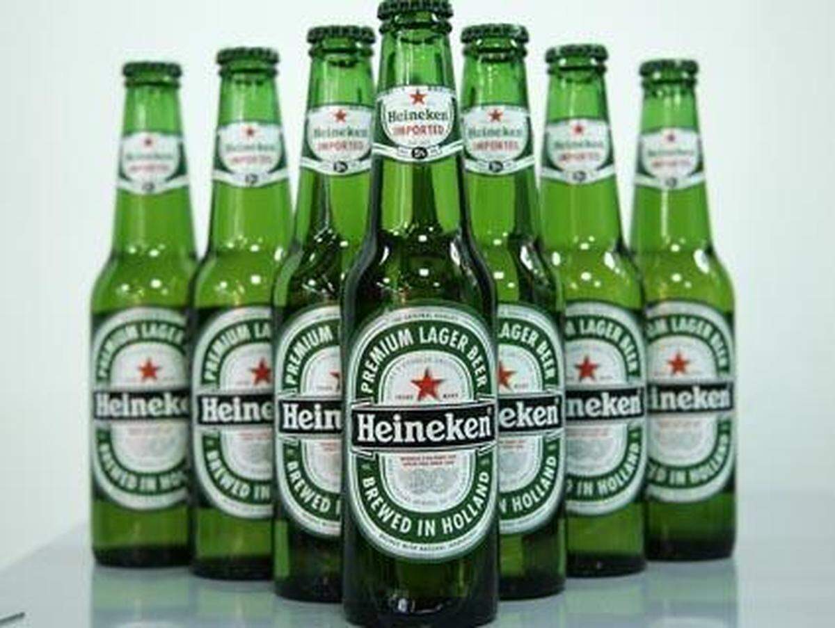 Heineken in Österreich? Ja, seit 2003 gehören durch die Eingliederung der Brau Union schließlich auch Zipfer, Gösser, Puntigamer &amp; Co zur holländischen Brauerei. Dazu kommen alle Geschäfte in Zentral- und Osteuropa, die von Österreich aus geleitet werden. Nettoumsatz: 3,143 Milliarden Euro  (2009: Platz 17)