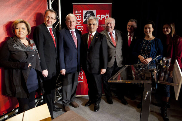 In Hainfeld versammelte sich anlässlich des 125. Jubiläums des von Victor Adler initiierten Einigungsparteitags zum Jahreswechsel 1888/1889 die SPÖ im Gemeindezentrum der niederösterreichischen Kommune.