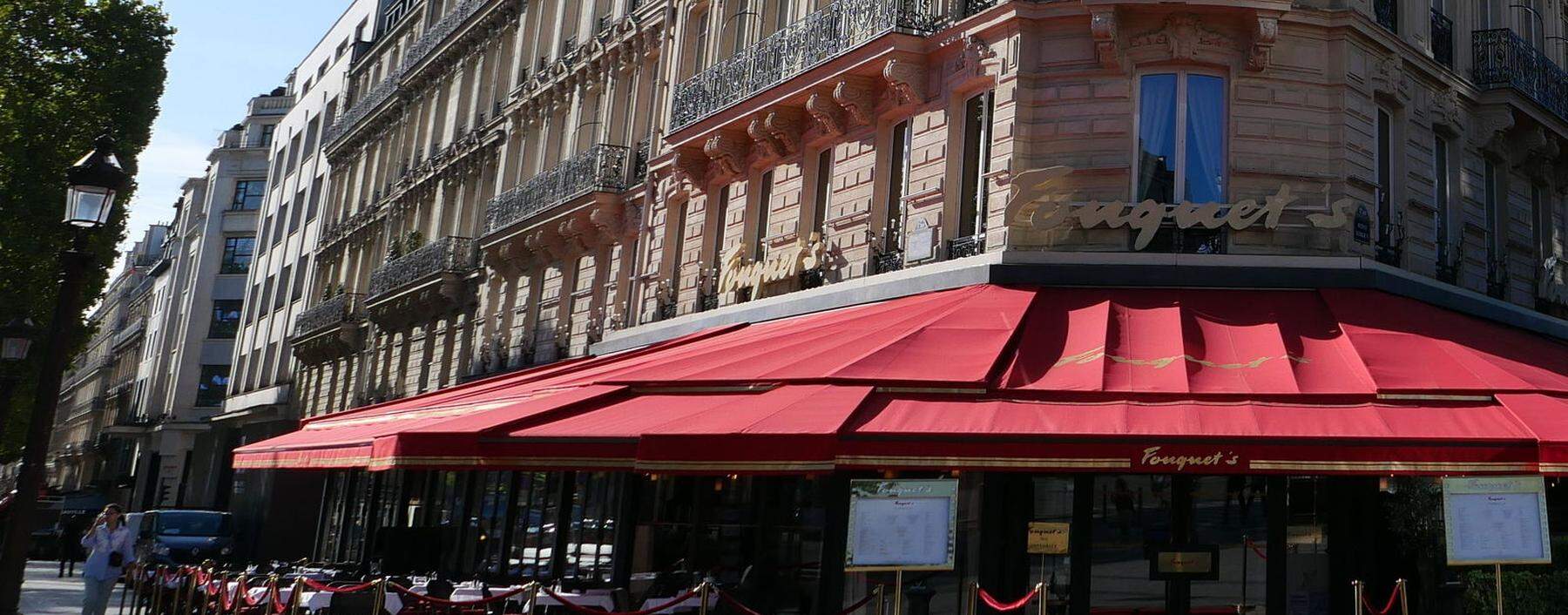Sehr fein: Zum Frühstück geht's zu Fouqet's auf den Champs-Elysées