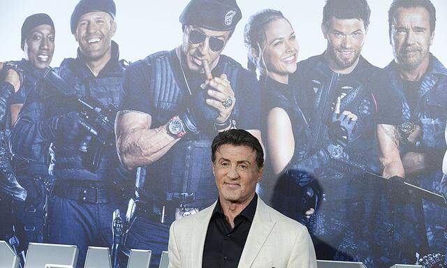 Sylvester Stallone attends the premiere of ´The Expendables 3´ in Los Angeles
