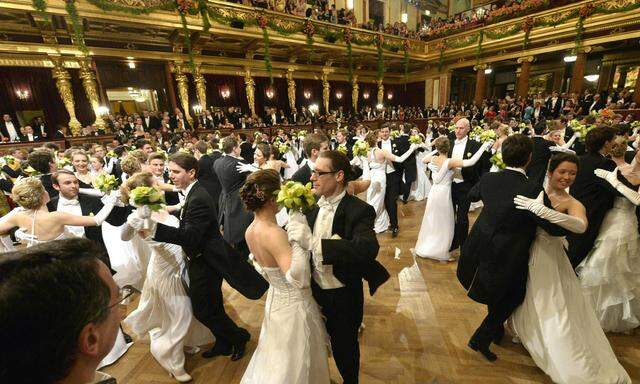 106 junge Tanzpaare eröffneten den 75. Ball der Wiener Philharmoniker.