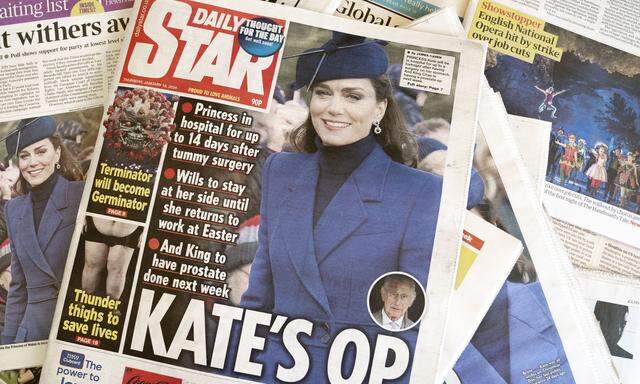 Prinzessin Catherines Gesundheitszustand wird in den britischen Medien intensiv diskutiert