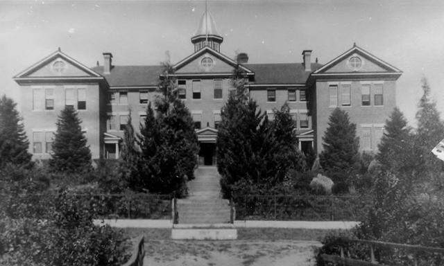 The Kuper Island Indian Residential School is seen in an undated photograph