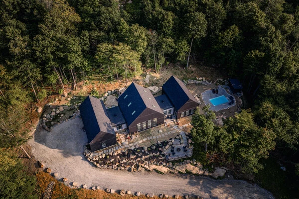 Holiday home north of Montreal.