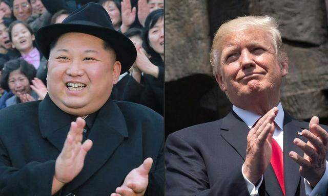 Kim Jong-un und Donald Trump