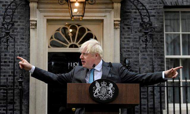 Boris Johnson an seinem letzten Arbeitstag am 6. September. Kehrt er wieder?