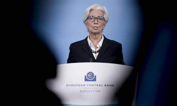 Pressekonferenz der EZB Europaeische Zentralbank Aktuell, 03.02.2022, Frankfurt, Christine Lagarde Praesidentin der Eur