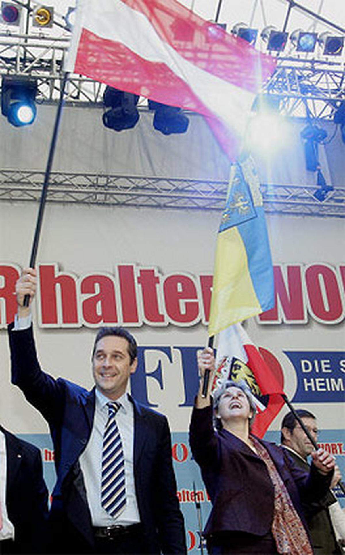 Bei den niederösterreichischen Landtagswahl 2008 trat Rosenkranz dann als Spitzenkandidatin an und holte für die FPÖ ein Plus von 5,9 Prozent und verwies damit die Grünen auf Platz vier. Sie riss damit die Partei aus dem Loch, in das sie bei der NÖ-Wahl 2003 gerutscht war.