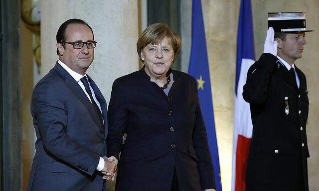 Angela Merkel und Francois Hollande