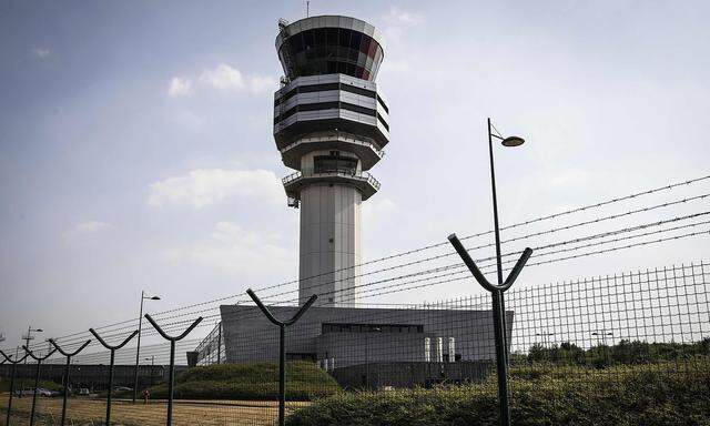 Die Luftraumüberwachung in Steenokkerzeel in Belgien hatte mit Problemen zu kämpfen.