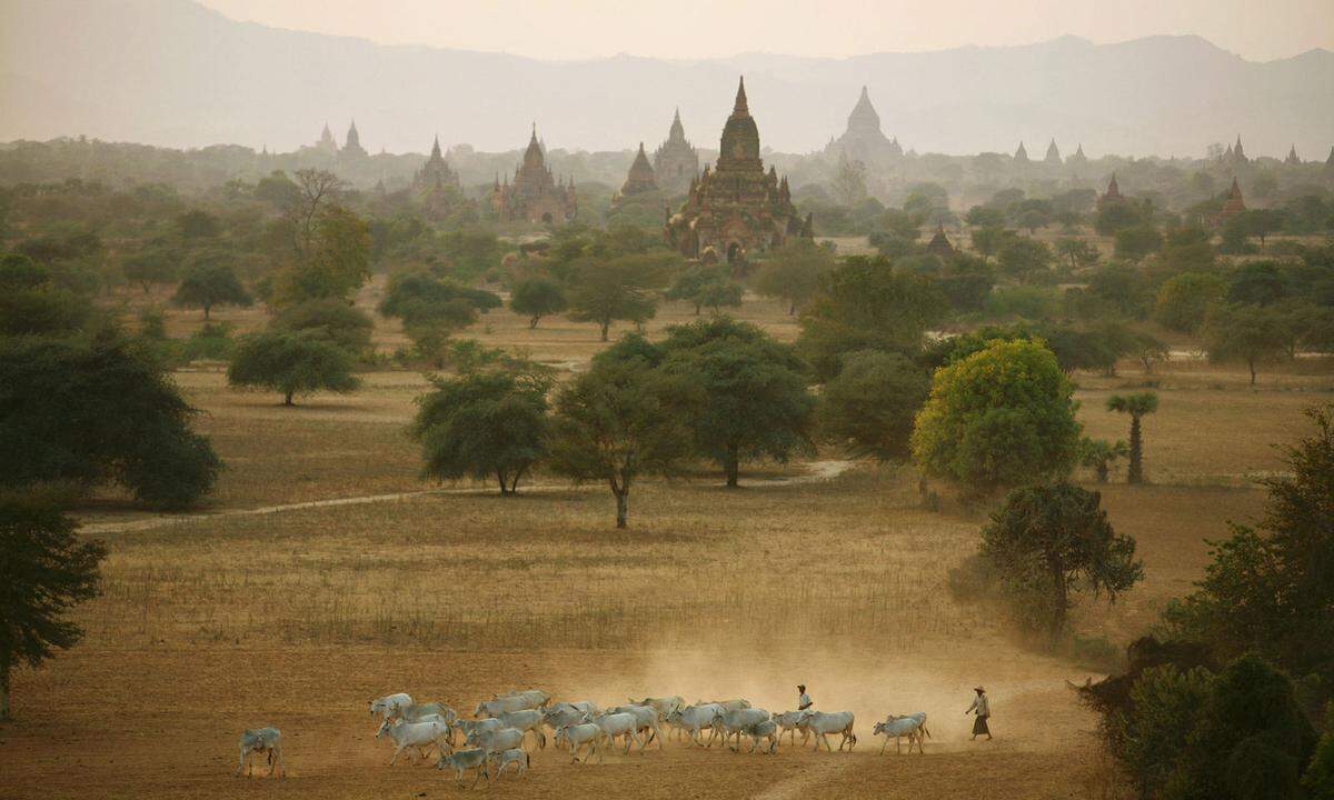 Außerdem neu auf der Liste ist Bagan in Myanmar. Die Stätte umfasst acht Teilgebiete mit zahlreichen Tempeln, Stupas, Klöstern und Pilgerstätten sowie archäologischen Überresten, Fresken und Skulpturen in buddhistischer Architektur. Bagan spiegelt die ausgeprägte Frömmigkeit des alten buddhistischen Reiches wider, beschreibt die Unesco den Listenplatz.