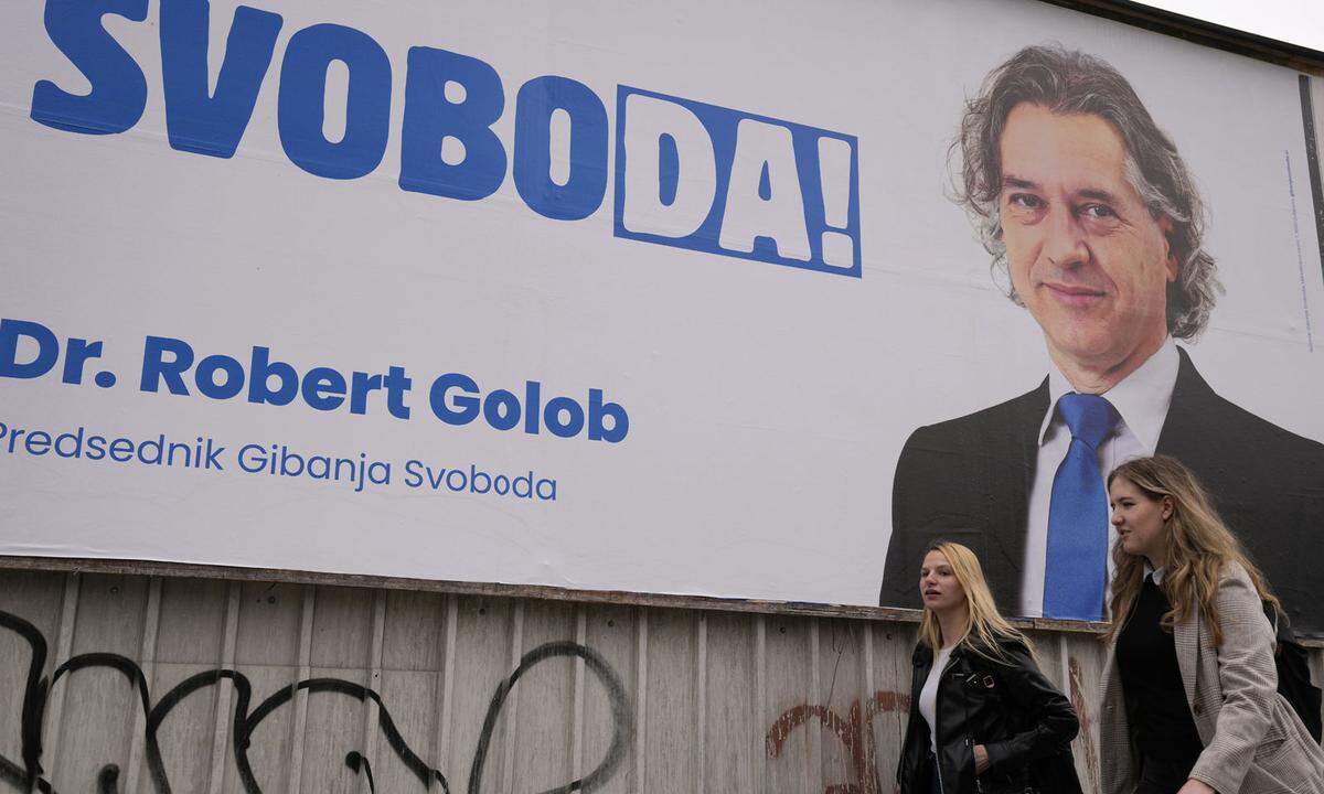 Der Manager Robert Golob hat gute Chancen, nächster Premier zu werden. 