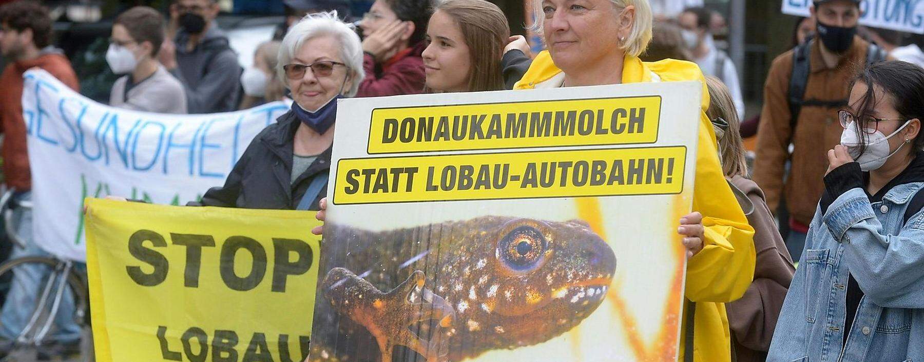 DEMONSTRATION 'GROSSDEMO GEGEN DIE LOBAU-AUTOBAHN'