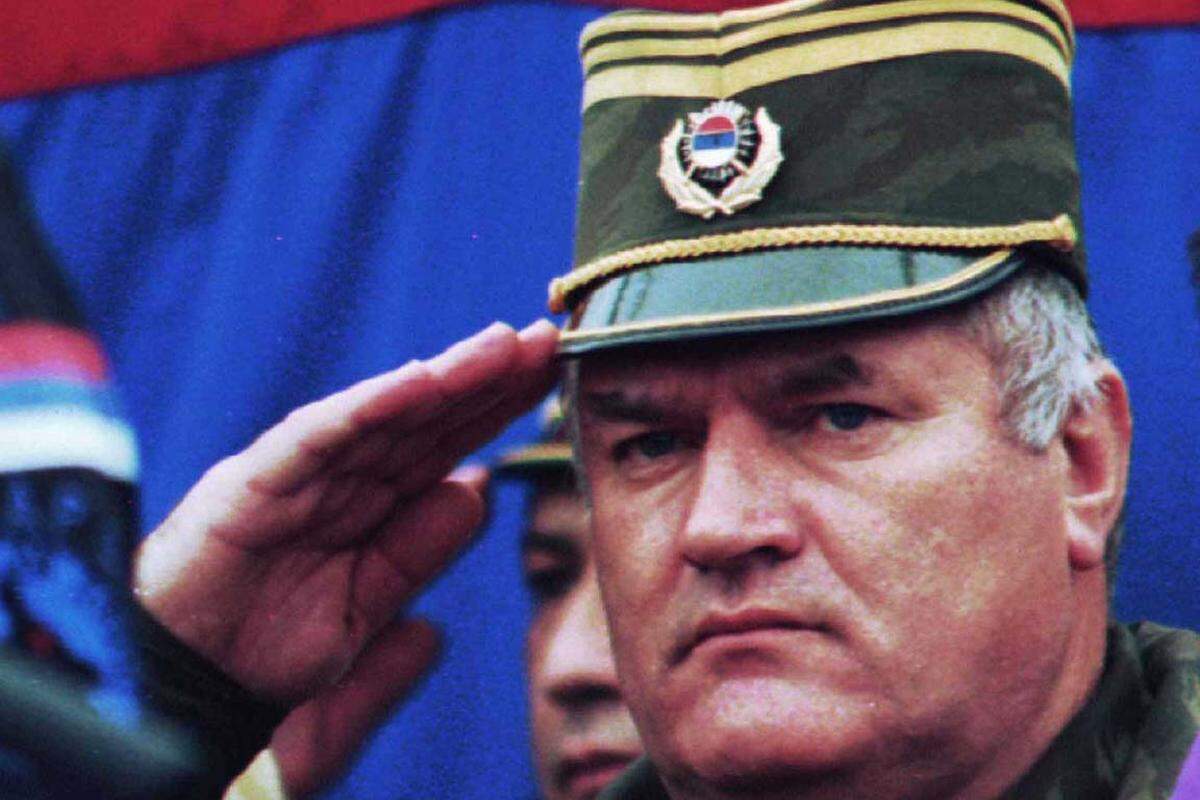 Am 26. Mai 2011 nahm eine Spezialeinheit der serbischen Polizei den einstigen Militärchef der bosnischen Serben fest.