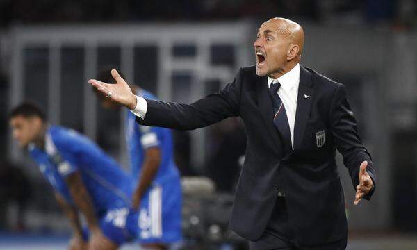 Auf Luciano Spalletti ruhen die letzten Hoffnungen der italienischen Fußballnation. 