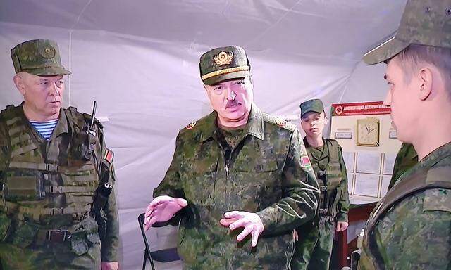 Der weißrussische Staatschef Alexander Lukaschenko