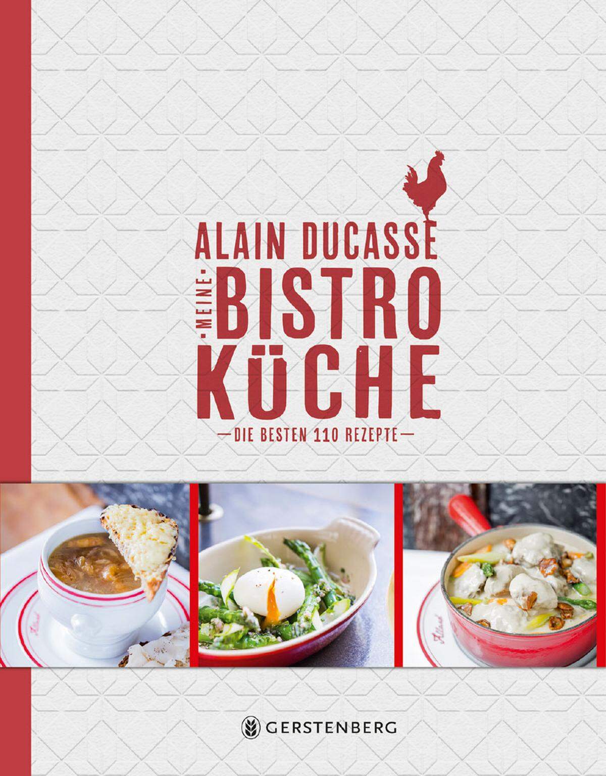 Wer immer schon einmal Ile flottante oder Auflauf Parmentier machen wollte, dem sei dieses übersichtliche Buch ans Herz gelegt. Alain Ducasse: "Meine Bistroküche", Gerstenberg, 28,80.