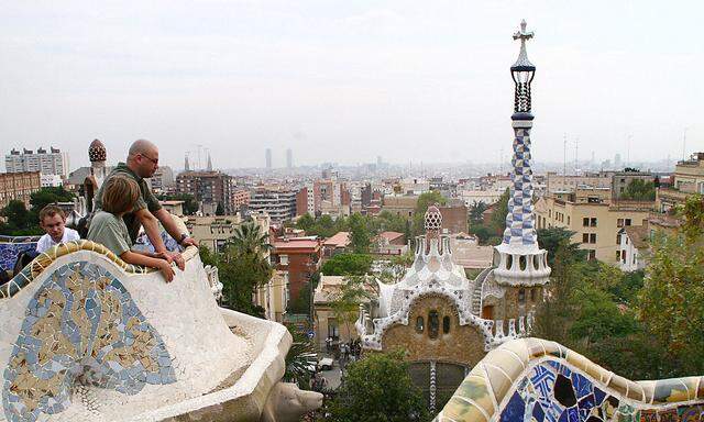 Spanien- Barcelona - Parc Gueell