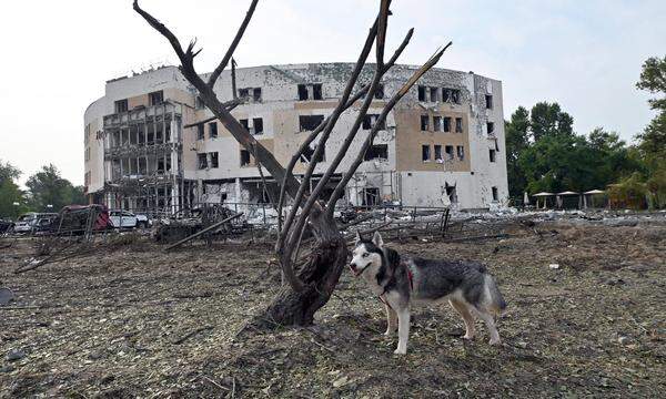 Russland bombardiert in der Ukraine gezielt Infrastruktur.