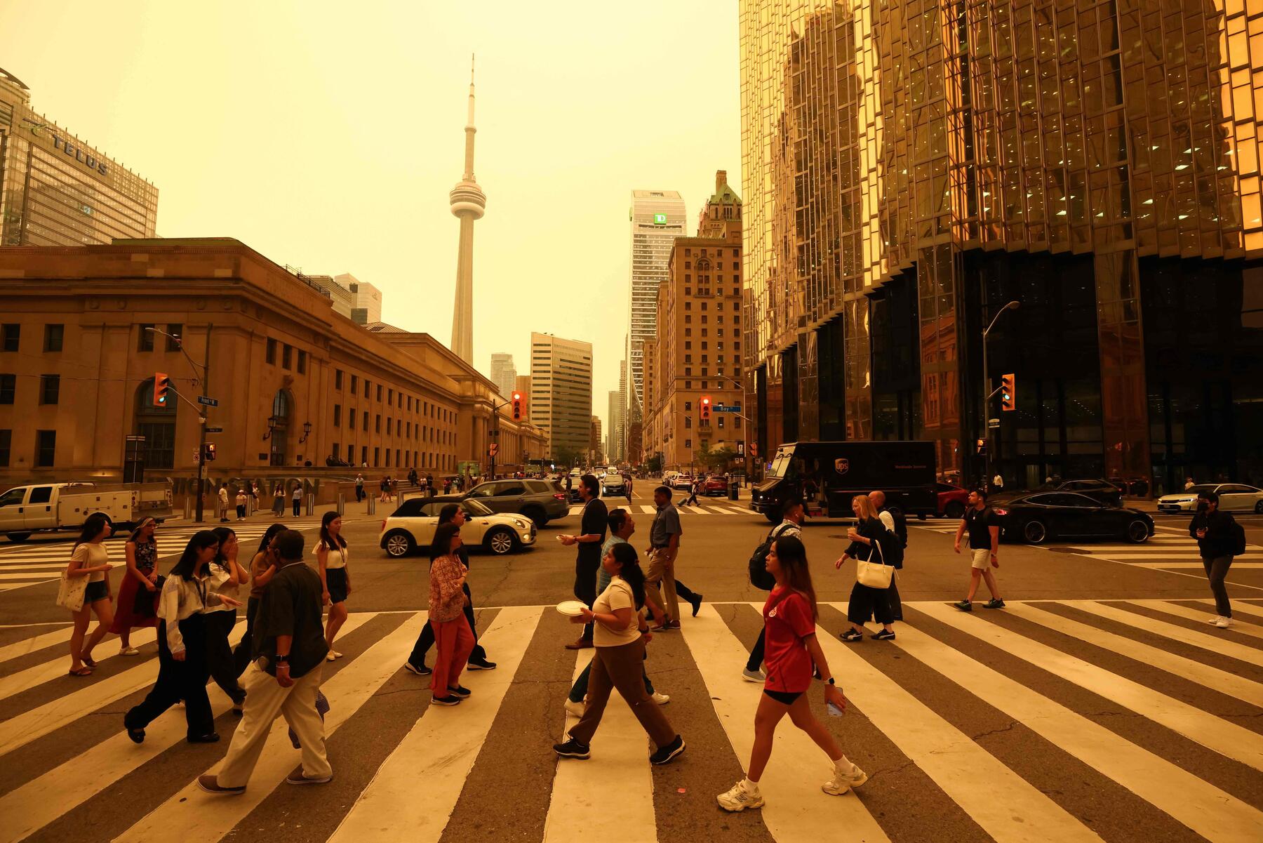 Wildfire Smoke Blankets Toronto, New York; Toronto Ranked World's Worst for Air Quality