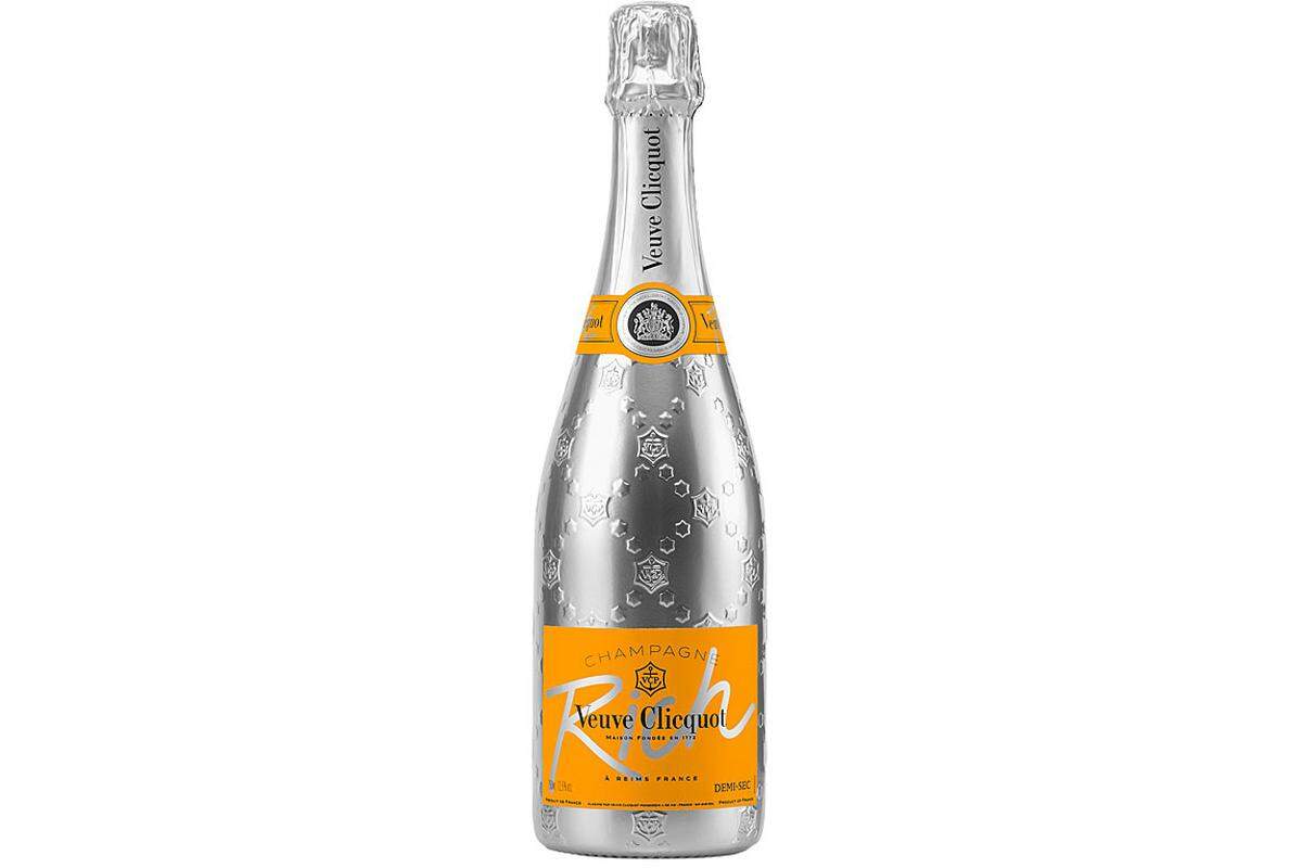 Champagner „Rich“ von Veuve Cliquot, 85 Euro, in ausgewählter Gastronomie erhältlich